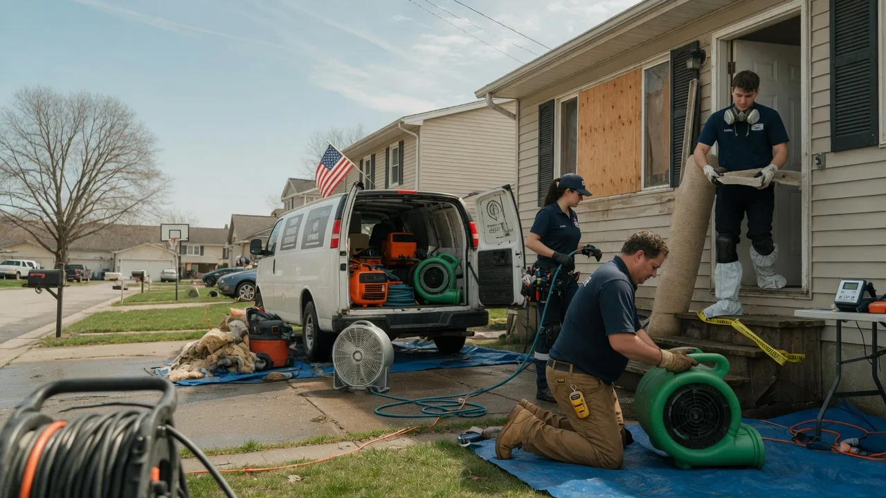 Water Damage Restoration in Fond Du Lac, WI near me